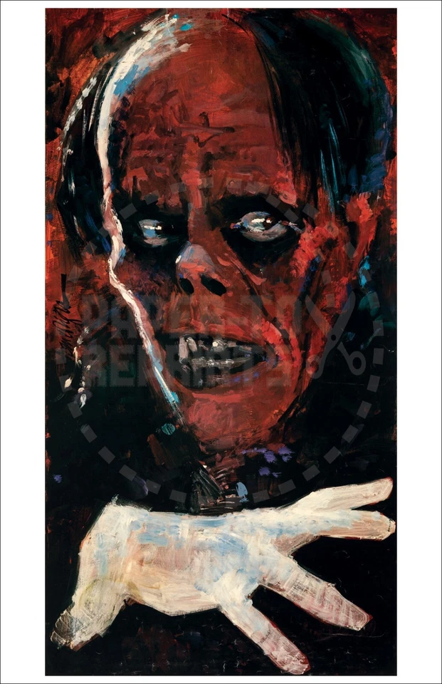 GALERÍA NOCTURNA - PÓSTER DE ÓPERA FANTASMA DE QUÉ - REIMPRESIÓN VINTAGE Foto 1 de 1