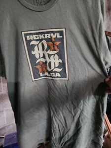 ROCK REVIVAL GREEN 2 Sided T-SHIRT Size Large - Picture 1 of 5