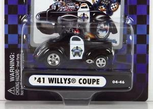 1941 Willys 41 Coupe Police Dept. Law Enforcement 04-46 Diecast Car 1:64 - Picture 1 of 5