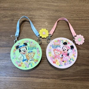 Mickey And Duffy Spring Voyage Tokyo Disney Candy Case Minnie Shelley Mae X2 - Picture 1 of 8
