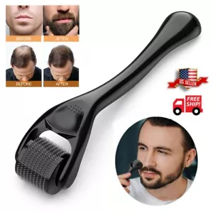 Beard Derma Roller For Hair Loss Beard Growth 0.25MM Titanium Derma Roller micro - Picture 1 of 12