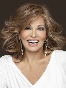 PELUCA DIOSA de RAQUEL WELCH, *¡TODOS LOS COLORES!* Tru2Life amigable con el calor, mono top NUEVO - Imagen 1 de 36