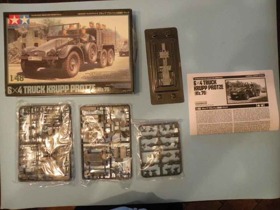 TAMIYA 6X4 TRUCK KRUPP PROTZE NUOVO/NEW SPRUE BLISTERATO/SIGILLATO SI ISTRUZIONI - Immagine 1 di 1