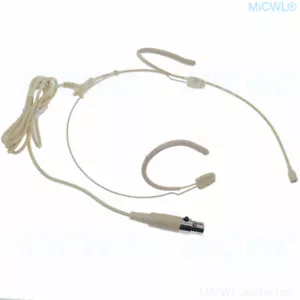 New Omni Headset Microphone for Samson AKG Wireless mini 3-Pin XLR Lock - Picture 1 of 3