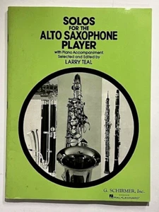 Solos for the Alto Saxophone Player with Piano Accompaniment by Larry Teal - Picture 1 of 3