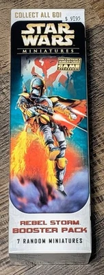 Star Wars Miniatures Rebel Storm Booster Pack 2004 - Muchos coleccionables de Star Wars Foto 1 de 4