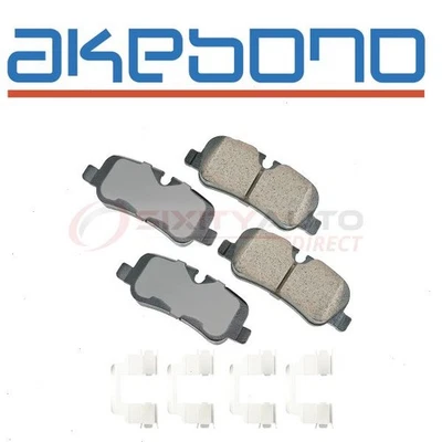 Akebono EURO Rear Disc Brake Pad Set for 2005-2009 Land Rover LR3 - Braking fr Foto 1 de 4