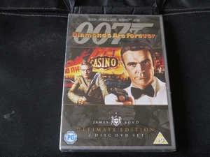 Diamonds Are Forever (NEW SEALED JAMES BOND ULTIMATE EDITION 2 DISC DVD 2006) - Picture 1 of 9