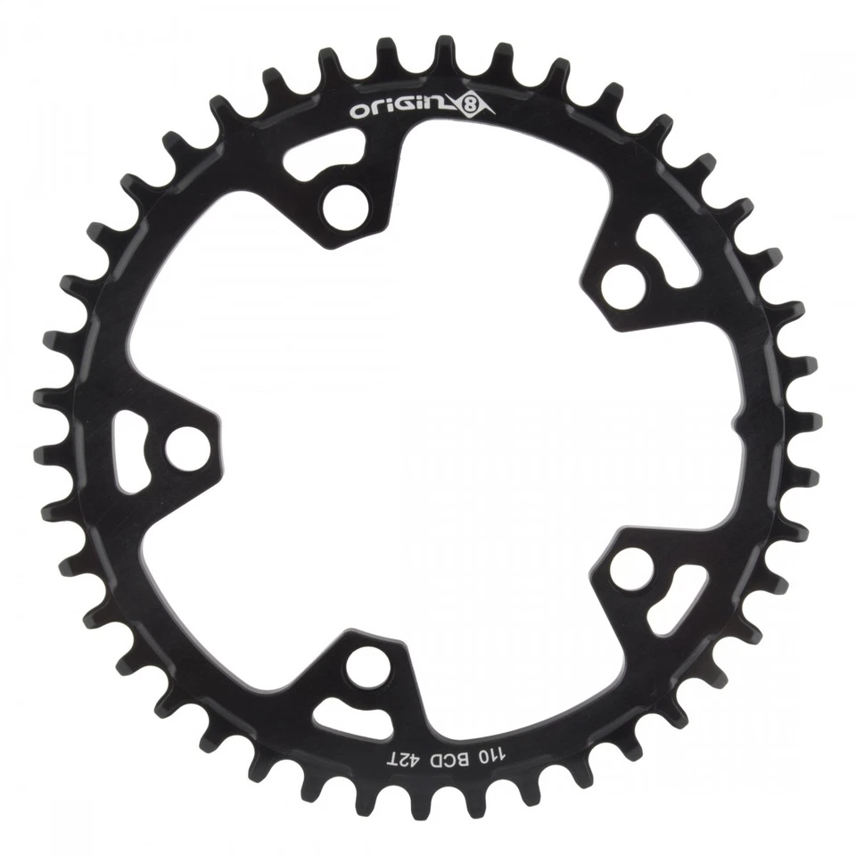 Origin8 Holdfast 42T 1x Chainring 110mm BCD Aluminum 10/11/12-Speed - Image 1 of 1