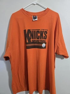 Vintage 1990s NIKE NBA Basketball New York Knicks T-Shirt Men's Size XXL  - Picture 1 of 8