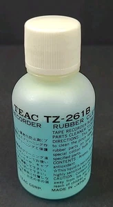 TEAC TZ-261B Tape Recorder Rubber Fluid Hi-Fi Parts Cleaning Japan - Picture 1 of 3