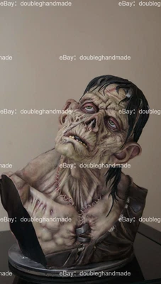 Busto Frankenstein, material de resina, altura 16,14 pulgadas, hecho a medida Foto 1 de 4