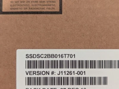 [NEW SEALED] Intel SSD DC 3520 Series SSDSC2BB016T701 1.6TB 2.5" 6Gb/s SATA SSD - Image 1 of 2