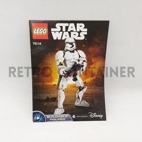 Lego Vintage Instructions Instructions Set 75114 - Star Wars First O. Stormtrooper