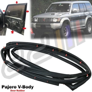 Front Left Door Rubber Weather Strip For Mitsubishi Pajero V32 V34 V-Body 92-99 - Picture 1 of 5