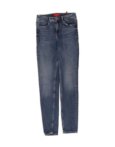 GUESS Womens Skinny Jeans W25 L29 Blue Polyester CD06 - Picture 1 of 3