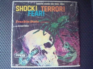 FRANKIE STEIN MONSTER SOUNDS HALLOWEEN RECORD LP SHOCK FEAR TERROR - Picture 1 of 2