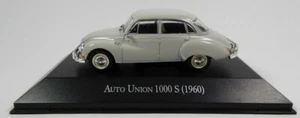 IXO - AUTO UNION 1000S berlina 4 porte grigia del 1960 venduta in blister - 1... - Foto 1 di 5
