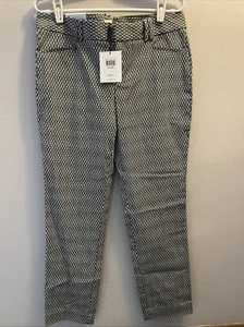 Calvin Klein Body Fit Skinny Mince- Black And White Size 8 - Picture 1 of 2