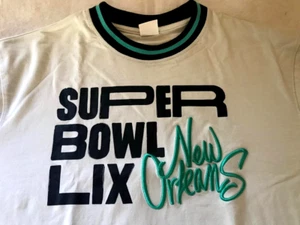 NFL Super Bowl LIX Nueva Orleans Ultra Juego Beige Camisa Gama Alta Talla 2XL - Imagen 1 de 5