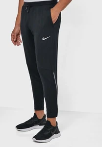 PANTALONES DE CORRER NIKE PHENOM DE PUNTO PARA HOMBRE TALLA XL (BV4813 010) NEGROS/REFLEJOS - Imagen 1 de 7