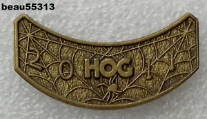 ⭐Grupo de propietarios Harley Davidson 2011 Hog H.O.G. PIN CHALECO CHAQUETA SOMBRERO - Imagen 1 de 1
