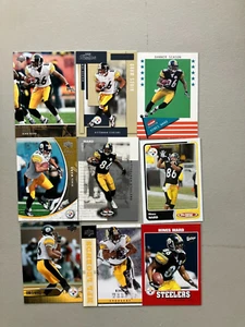 Hines Ward (lote de 18 tarjetas surtidas) temporada de banner de los Pittsburgh Steelers + - Imagen 1 de 2
