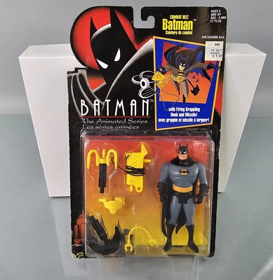 БОЕВОЙ ПОЯС БЭТМЕН Набор Фигурок из Мультсериала Kenner 1992 РЕДКАЯ КАНАДСКАЯ КАРТА - Изображение 1 из 4