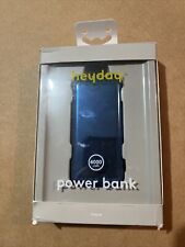 Heyday Power Bank 4,000mAh USB Port Blue Portable Charger Included