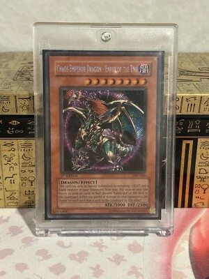 Chaos Emperor Dragon - Envoy of the End - IOC-000 - Secret Rare - 1st Ed - VLP - Image 1 of 4
