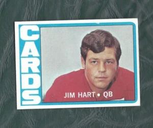 Tarjeta de fútbol americano 1972 Topps #88 Jim Hart St. Louis Cardinals excelente - Imagen 1 de 2