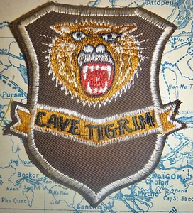 Flight Patch - Beware the Tiger - 460th Fighter Interceptor Sqn - WWII - D.73 - Picture 1 of 4