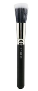 MAC Cosmetics~ Synthetic Duo Fibre Face Brush 187S~New in Sleeve GLOBAL!