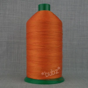 STRONG BONDED NYLON 20s 3,500m HEAVY DUTY LEATHER CRAFT REPAIR 20 TKT ORANGE 138 - Picture 1 of 1