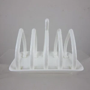 Wedgwood Countryware weiß Bone China Toastständer H9 cm x B7,5 cm x L11 cm - Bild 1 von 7