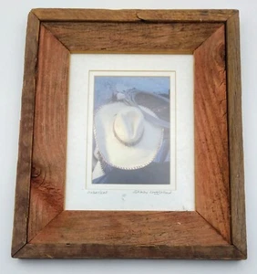 "Caballero" Shirley Longfellow 5" x 7" Foto gerahmt mit Echtheitszertifikat Western Poetik - Bild 1 von 2