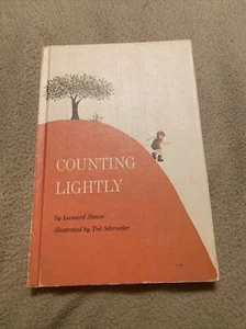 Counting Lightly By Leonard Simon (1964, Hardcover) A Young Owl Book - Picture 1 of 6