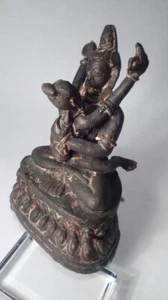 Fine antique Tibetan Vajradhara and Consort figure - Picture 1 of 12