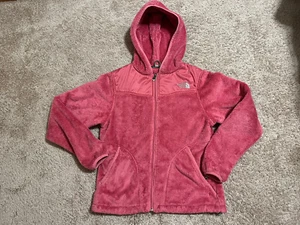 North Face Denali Polartec Womens S/P Pink Fleece Lined Hooded Full Zip Jacket - Picture 1 of 7