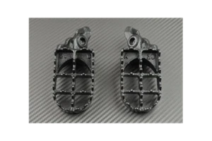 Repose Pieds Cross en Acier Droit et Gauche HONDA CR 250 2002-2007 - Picture 1 of 3