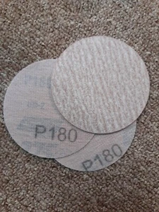 Norton A275OP 31528 Non Vacuum NorGrip Sanding Disc 3 in P180 Grit (50 ct) - Picture 1 of 3