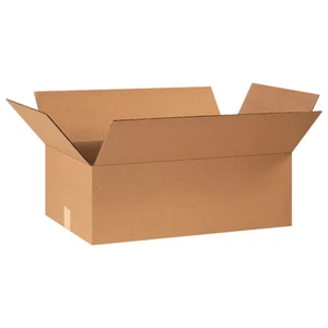 24x14x8 SHIPPING BOXES STRONG Kraft 32 ECT 20 Pack - Picture 1 of 4