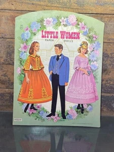 Little Women 1963 Press Out Paper Dolls Saalfield #1345 unbenutzt - Bild 1 von 11