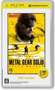 METAL GEAR SOLID PEACE WALKER THE BEST PSP USATO GIOCO JAP COPERTINA NTSC-J - Imagen 1 de 1