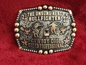 X~Treme Bullfighter Rodeo Champion Trophy Belt Buckle☆Cowboy Cool☆2025☆266 - Picture 1 of 15