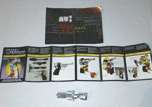 TRANSFORMERS G1 MEGATRON STICKER SHEET BOOKLET GUN ORIGINAL FRENCH TAKARA 1984 - Bild 1 von 3