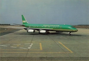 Postkarte Unposted Airlines AH-11 Braniff International DC - 8/62  - Bild 1 von 2