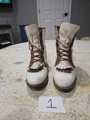 Botas Justin Keltie de colección 28653 2 para mujer cuero 6,5b Foto 1 de 4