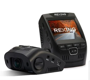 Rexing V1 FHD 1080p Wi-Fi Wide Angle Car Dash Camera - Picture 1 of 10