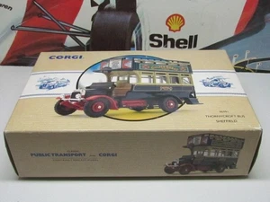 CORGI - AUTOBÚS THORNYCROFT - SHEFFIELD - MODELO ESCALA 1:50 96991 - Imagen 1 de 5